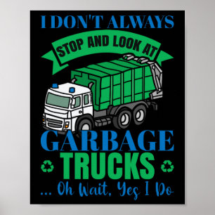 Världsdagen i Kids Garge Lastbil Poster