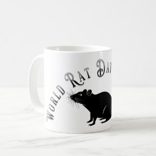 Världsdagen i Råtta Kaffemugg