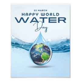 Världsdagen i Vatten Fototryck