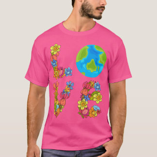 Världsdagen mot kärlek 2021 Miljövärlden kärlek T Shirt