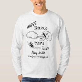 Världsdagen mot lycklig | 30 maj t shirt