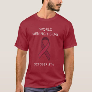 Världsdagen mot Meningit - 5 oktober T Shirt