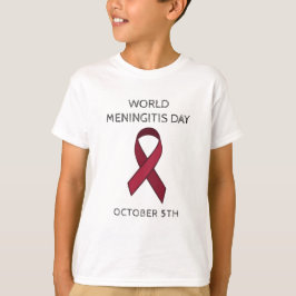 Världsdagen mot Meningit - 5 oktober T Shirt