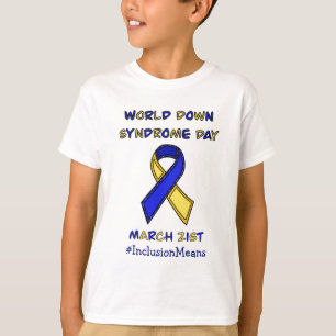 Världsdagen mot nedgång - 21 mars t shirt