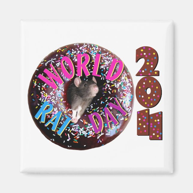 Världsdagen mot Råtta, Sprinkles 2011 Magnet (Framsidan)