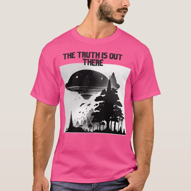 Världsdagen mot Ufo T Shirt (Framsida)