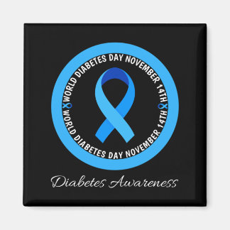 Världsdiabetesdagen 2023 Typ 1 Typ 2 Diabetes Magnet