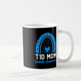 Världsdiabetesdagen Kläder T1D Typ 1-diabetes Mamm Kaffemugg