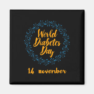 Världsdiabetesdagen Magnet