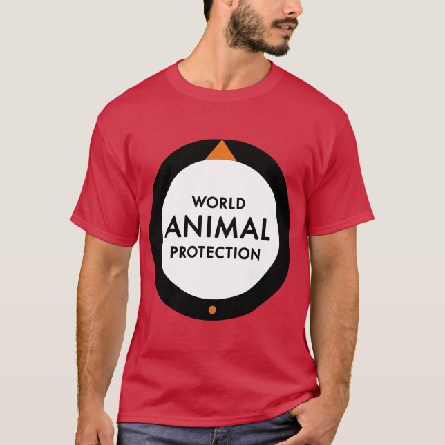 Världsdjurskydd T Shirt (Framsida)
