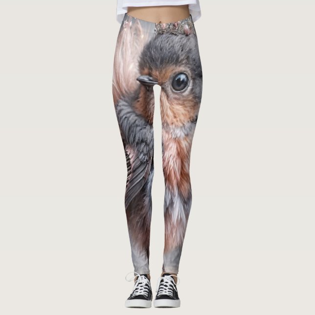 Världsfåglar Leggings (Framsida)