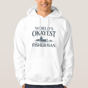 Världsfiskare i Okayest Hoodie