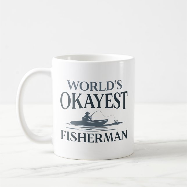 Världsfiskare i Okayest Kaffemugg (Vänster)
