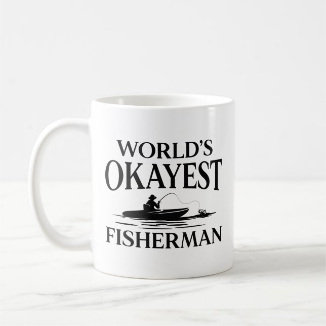 Världsfiskare i Okayest Kaffemugg (Vänster)