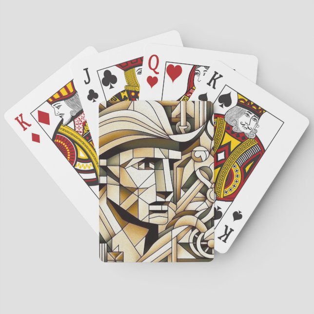 Världsformer Casinokort (Baksidan)
