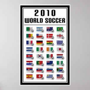 Världsfotboll Poster