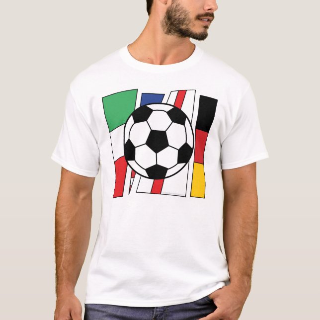 Världsfotboll T Shirt (Framsida)