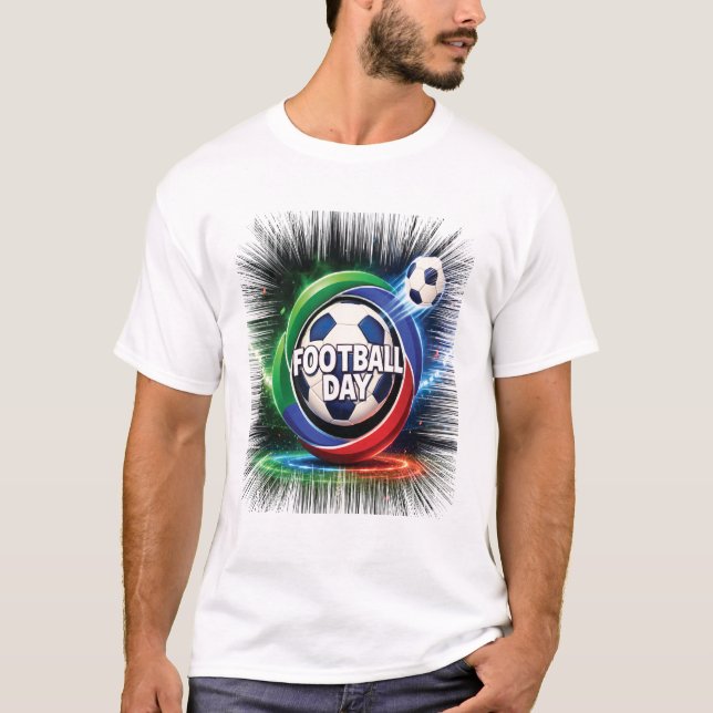 världsfotbollsdags t-shirt (Framsida)
