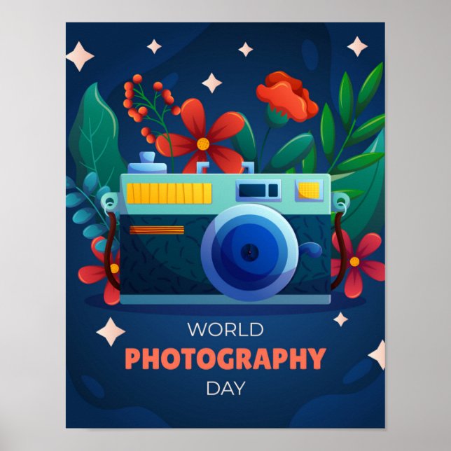 Världsfotodagen Poster (Framsidan)