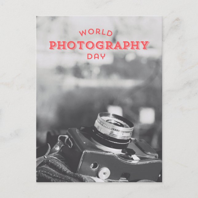 Världsfotodagen Vykort (Framsida)