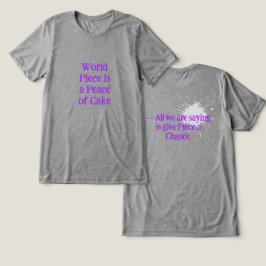 Världsfred / Ge Present T-Shirt