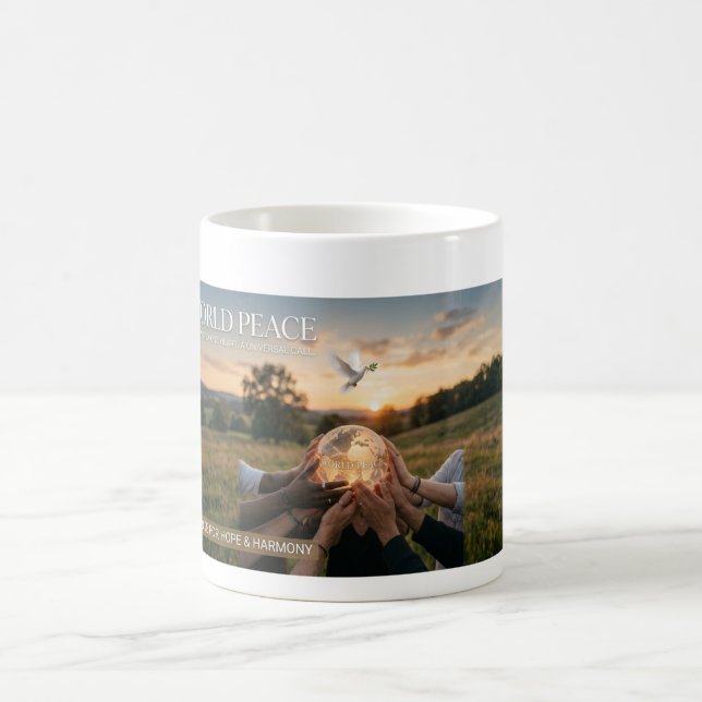 Världsfred Kaffemugg (Center)