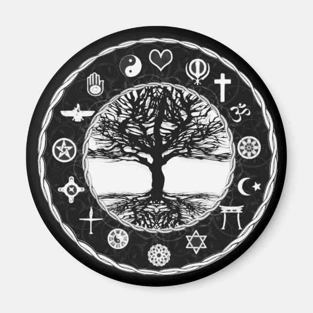 Världsfred Magnet (Framsidan)