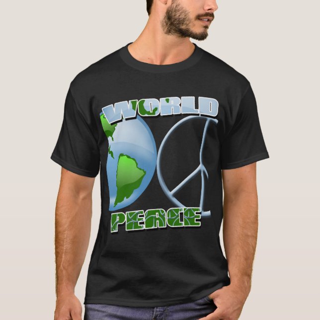 Världsfred T Shirt (Framsida)