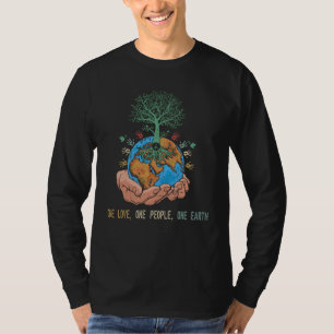 Världsfreden i Kärlek 1 Människor en världsdag T Shirt