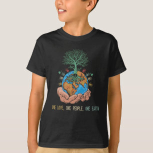 Världsfreden i Kärlek 1 Människor en världsdag T Shirt