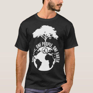 Världsfredens världsfreds-knindhet och Kärlek T Shirt