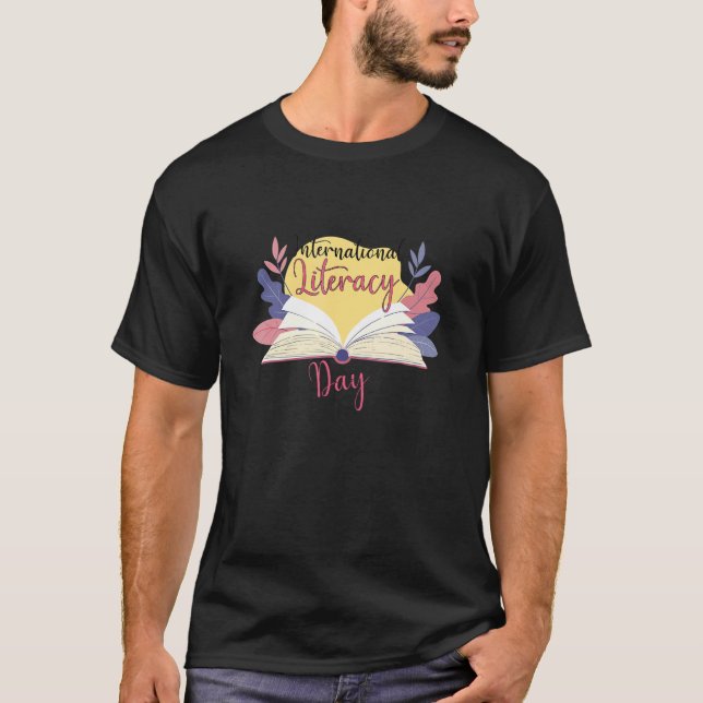 Världsfriskrivningsdagen Bok T Shirt (Framsida)