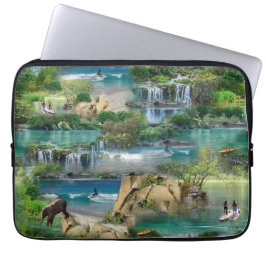 Världshälsodagen Firande - utgivningspapper Laptop Fodral