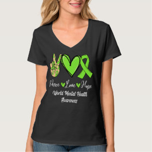 Världshälsoorganisationen för psykisk hälsa WMH Fr T Shirt