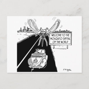 Världshälsoorganisationens Mosquito Capital Vykort