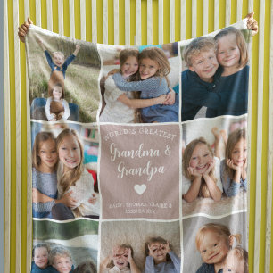 Världshälsoorganisationens Underbarare mormor Gran Fleecefilt