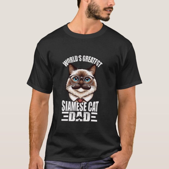 Världshälsoorganisationens Underbarare siamesisk k T Shirt (Framsida)
