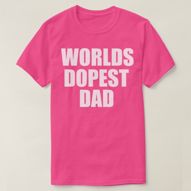 Världshälsoskadegörare pappa t shirt (Design framsida)