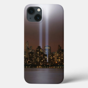 Världshandel centrerar tribute i ljust i New York.