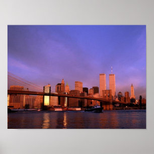 Världshandel för AFFISCHEN NYC~ centrerar Poster