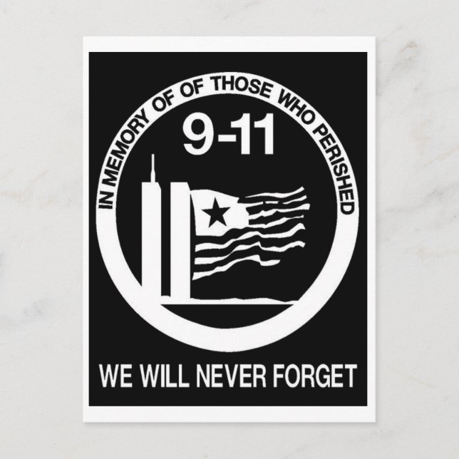 VÄRLDSHANDELSCENTRUM 9/11 VYKORT (Framsida)