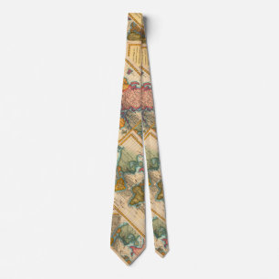 Världskarta 1780 Bonne Antique Planisphere  Slips