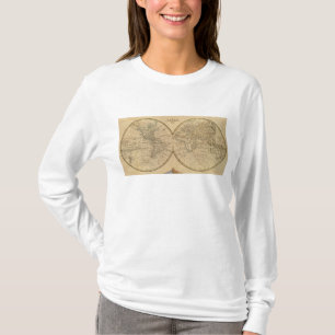 Världskarta 3 t-shirt