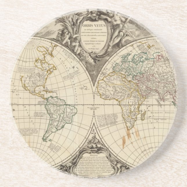 Världskarta 8 underlägg (Framsidan)