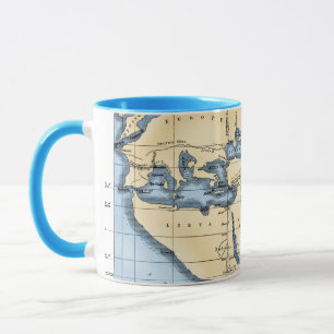 VÄRLDSKARTA: ERATOSTHENES MUGG