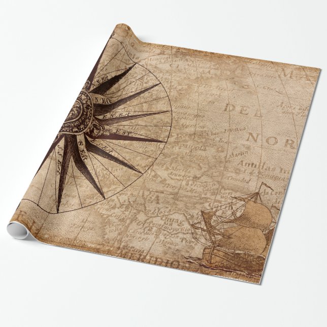 Världskarta för identifiering av Frakt för komprim Presentpapper (Utrullad)