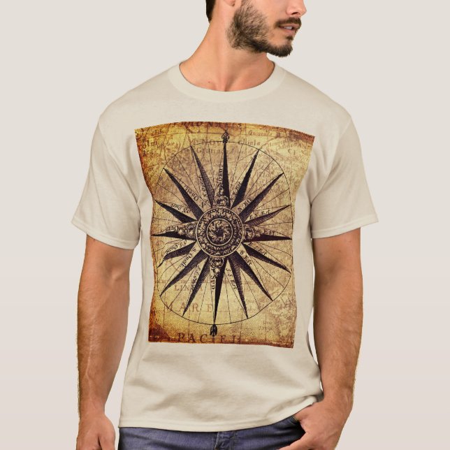 Världskarta för identifiering av Frakt för komprim T Shirt (Framsida)