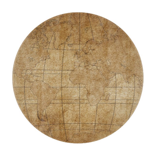 Världskarta: Global Exploration Guide (Framsidan)