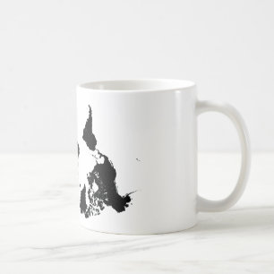 Världskarta Kaffemugg