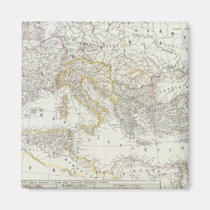 Världskarta över Östra Hemisphere Magnet